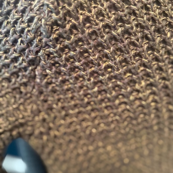 LINE Knitwear Waffleknit Cotton Knee Length Cardigan M - Picture 8 of 9